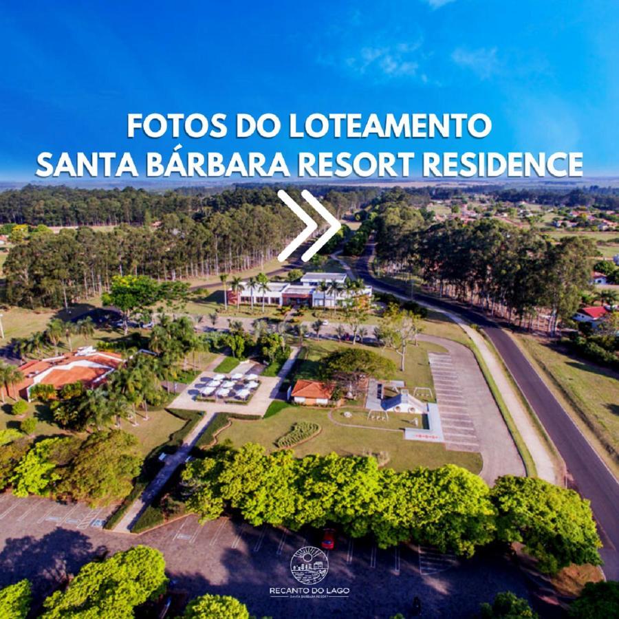 Com Piscina Recanto Do Lago No Santa Barbara Resort Residence Агуас-ди-Санта-Барбара Экстерьер фото