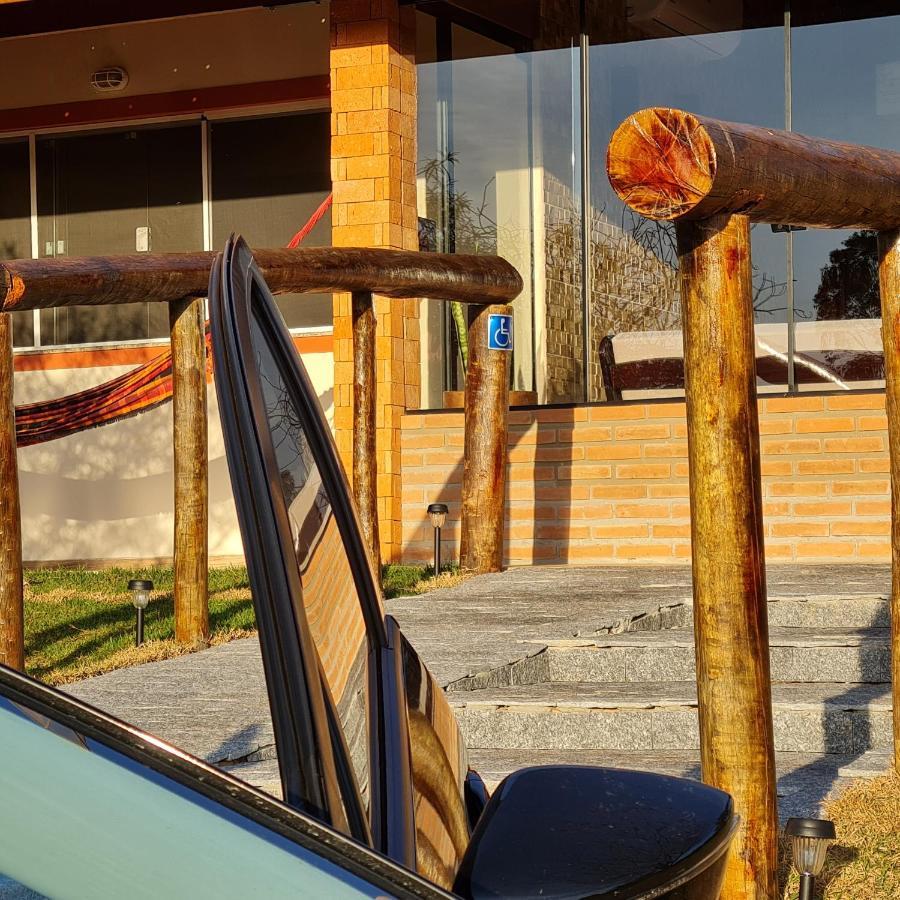 Com Piscina Recanto Do Lago No Santa Barbara Resort Residence Агуас-ди-Санта-Барбара Экстерьер фото